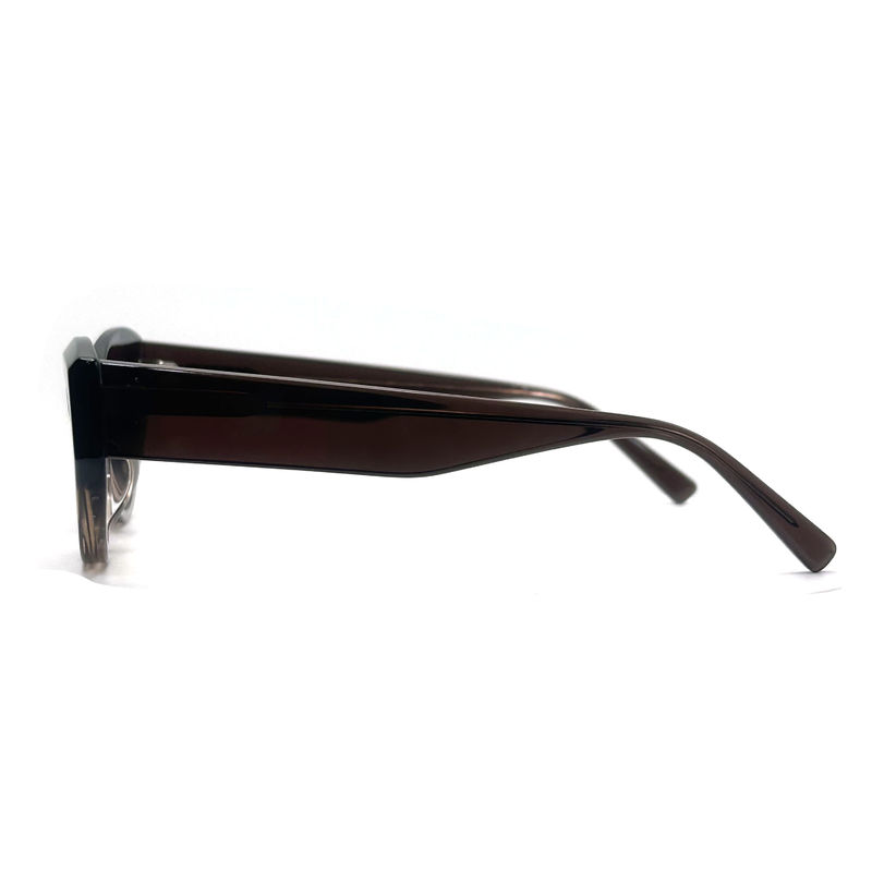 AS073 Óculos de sol de quadro de acetato para mulheres com material de lente CR 39 e estilo elegante