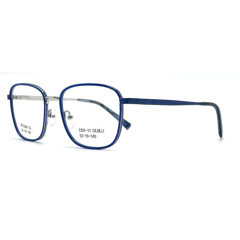 BD135M Estruturas metálicas de acetato unisex com cor de quadro personalizada Gênero e cor de quadro