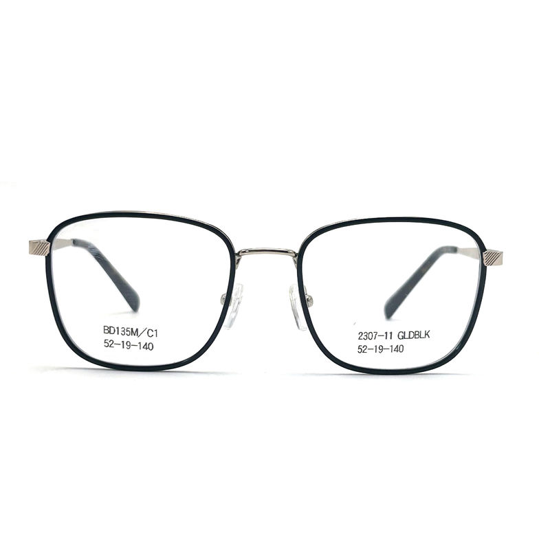 BD135M Estruturas metálicas de acetato unisex com cor de quadro personalizada Gênero e cor de quadro
