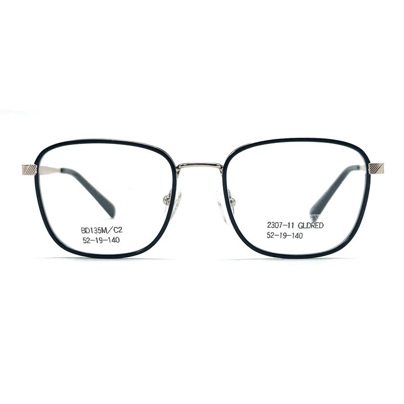 BD135M Estruturas metálicas de acetato unisex com cor de quadro personalizada Gênero e cor de quadro