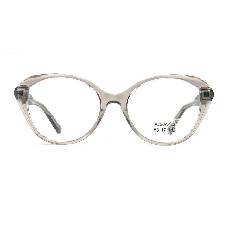 AD208 Estrutura óptica de acetato feminina com combinação perfeita de estilo e conforto