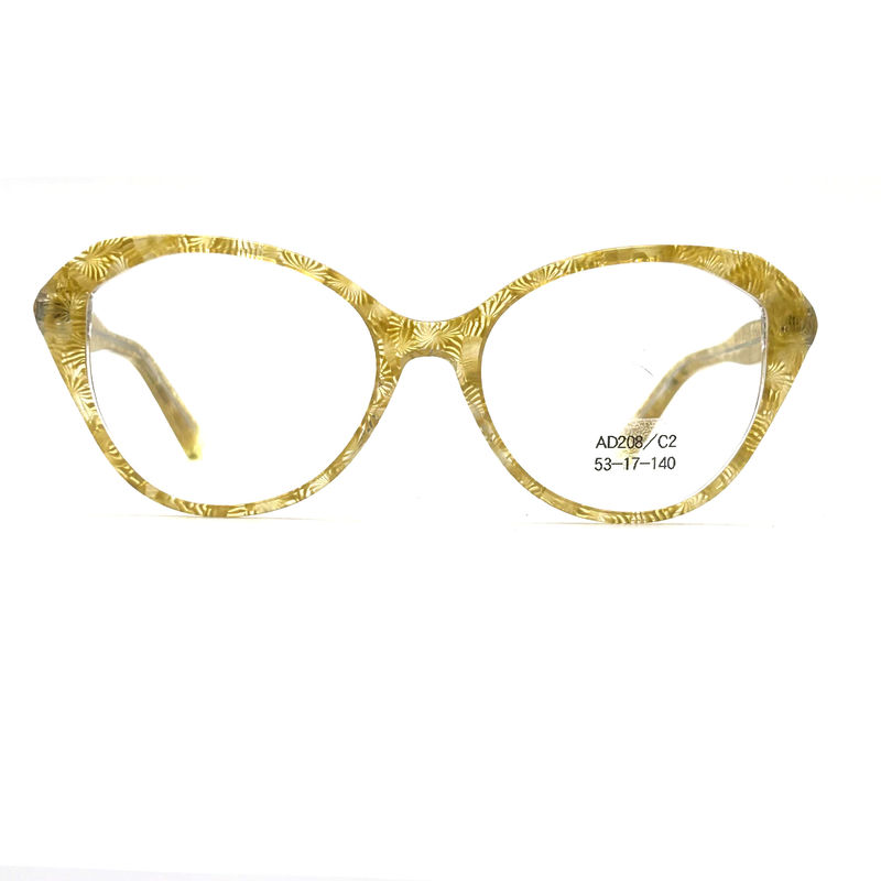 AD208 Estrutura óptica de acetato feminina com combinação perfeita de estilo e conforto