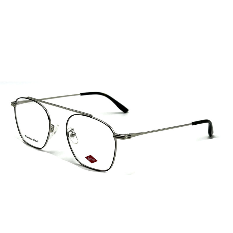 FM7115 Mulheres Estruturas de metal óptico de aço inoxidável com forma de quadro redondo 50-19-142