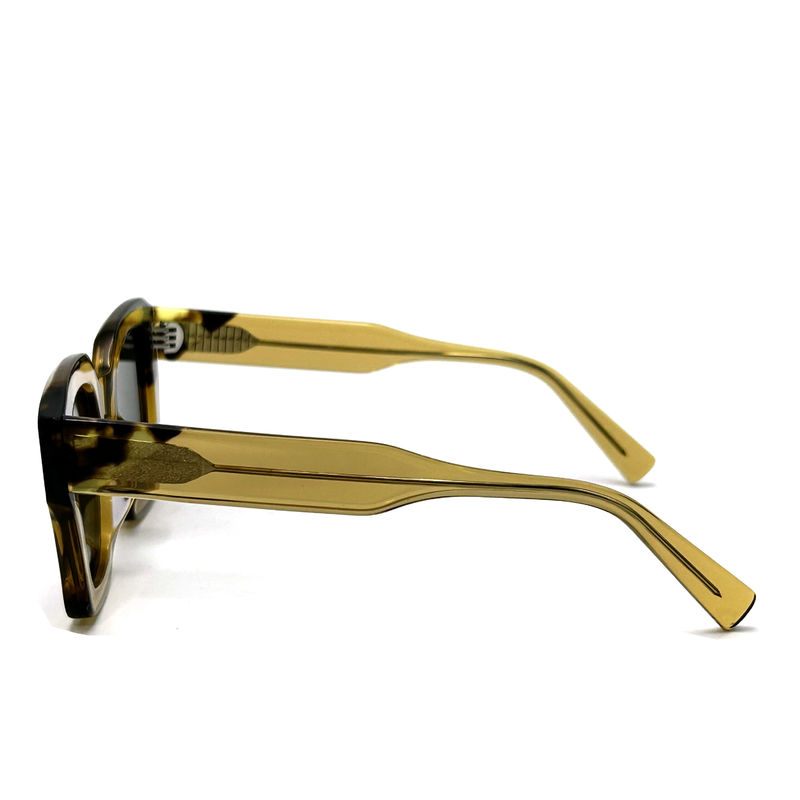 AS097 Óculos de sol de quadro de acetato com lentes CR 39 Óculos de sol protegidos contra raios UV