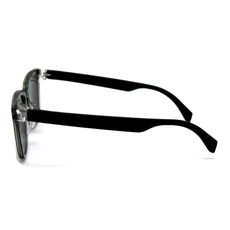 AS110 Óculos de sol quadrados unisex com quadro de acetato 100% de proteção UV e lente CR 39