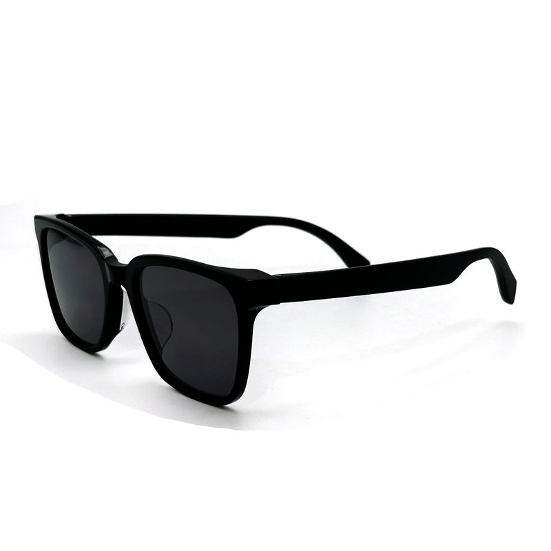 AS110 Óculos de sol quadrados unisex com quadro de acetato 100% de proteção UV e lente CR 39