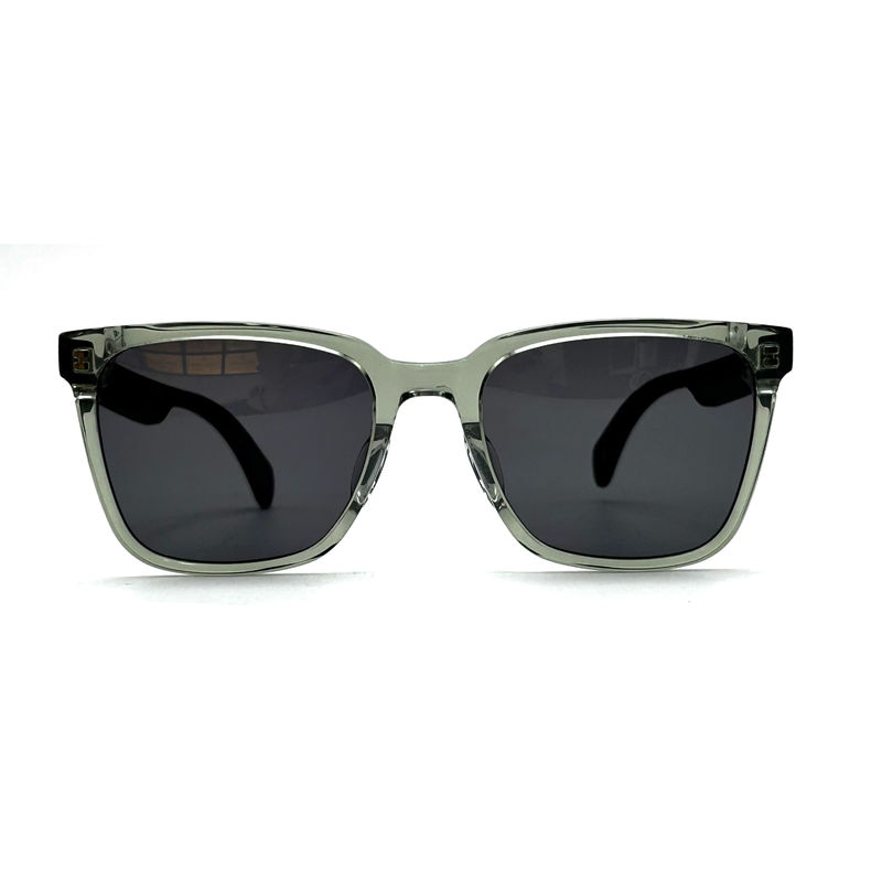 AS110 Óculos de sol quadrados unisex com quadro de acetato 100% de proteção UV e lente CR 39