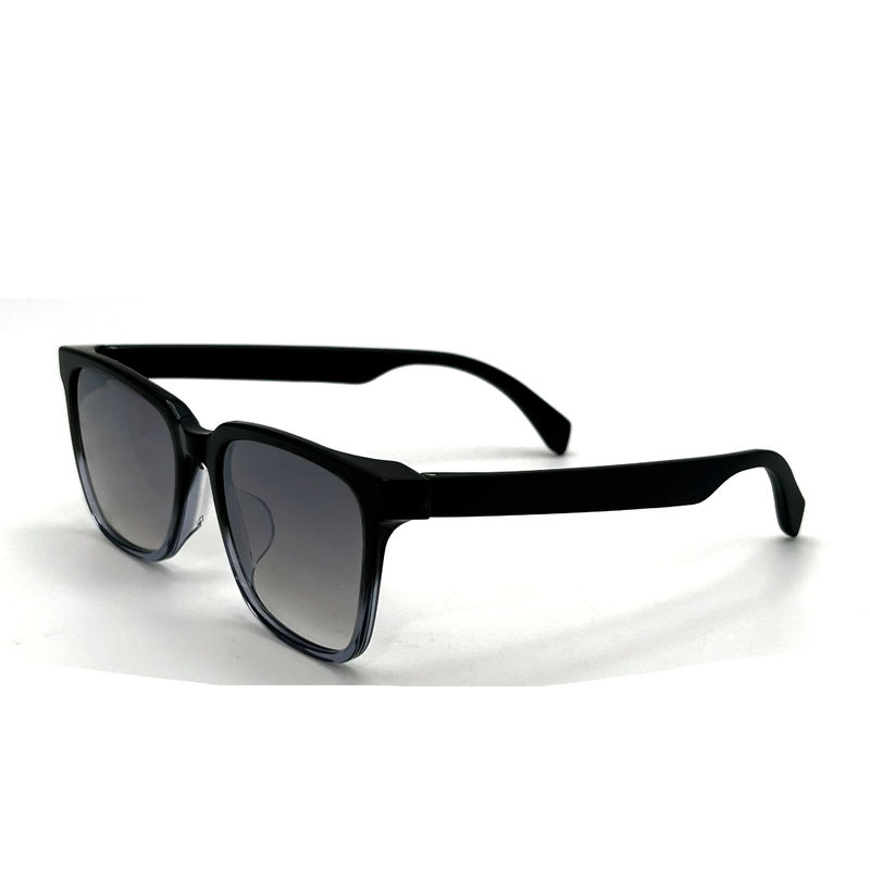 AS110 Óculos de sol quadrados unisex com quadro de acetato 100% de proteção UV e lente CR 39