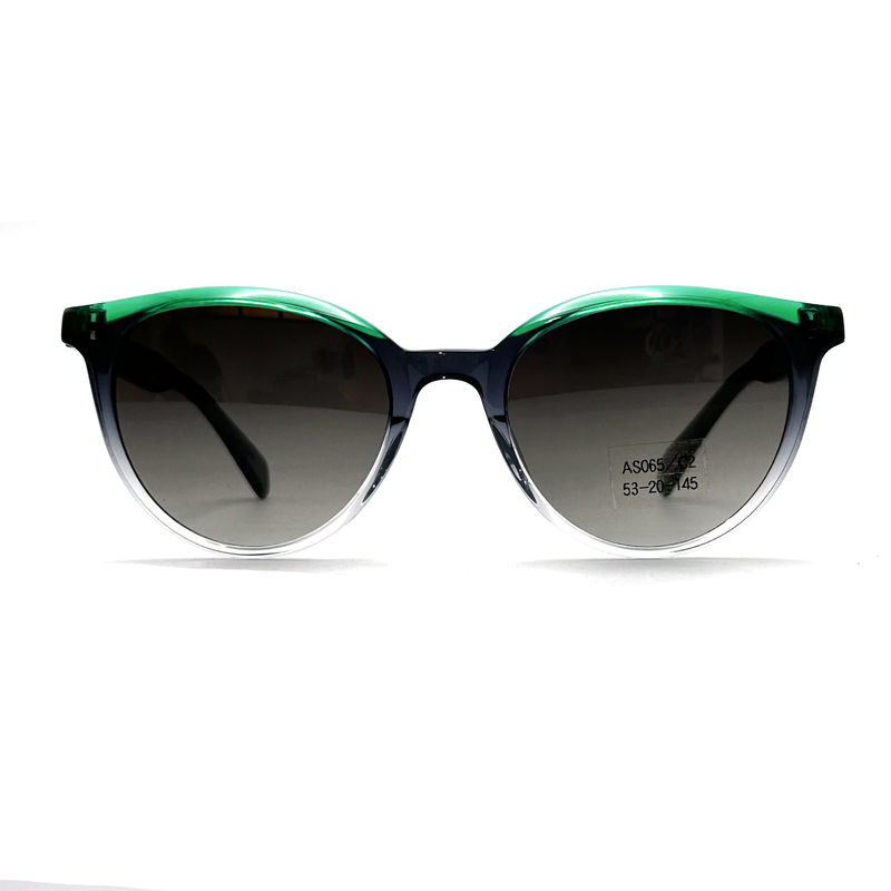 AS065 Óculos de sol de quadro de acetato com material de lente CR 39 para protecção UV moderna