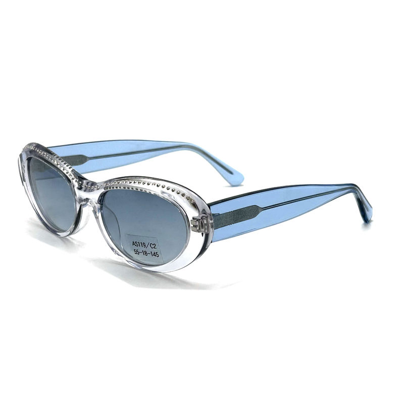 Óculos de sol de borboleta clássico para mulheres com Strass-AS119,Fábrica ODM / OEM