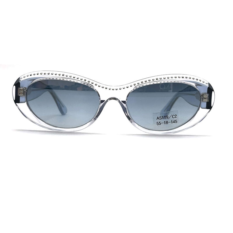 Óculos de sol de borboleta clássico para mulheres com Strass-AS119,Fábrica ODM / OEM