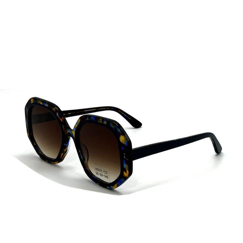 CR39 Óculos de Sol Unisex Acetato com 100% Proteção UV-modelo AS121, OEM / fábrica personalizada