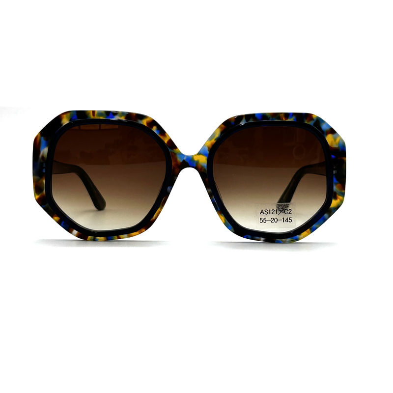 CR39 Óculos de Sol Unisex Acetato com 100% Proteção UV-modelo AS121, OEM / fábrica personalizada