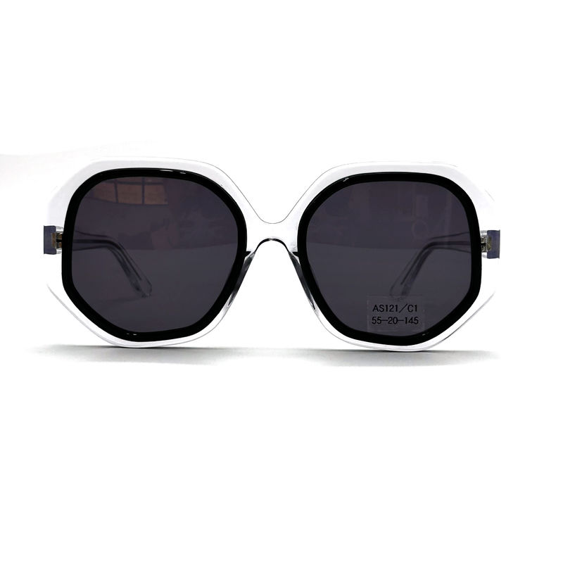 CR39 Óculos de Sol Unisex Acetato com 100% Proteção UV-modelo AS121, OEM / fábrica personalizada