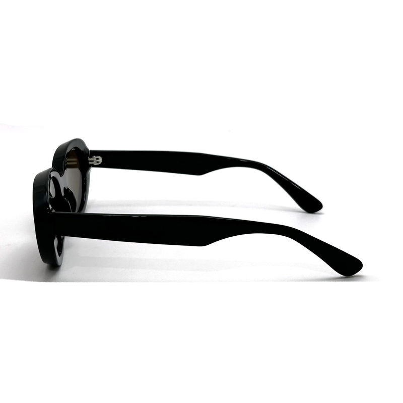 Óculos de sol de estrutura de acetato Moda Forma de olho oval e modelo de estilo de estrutura clássica AS075, Óculos de sol Fabrica OEM/ODM