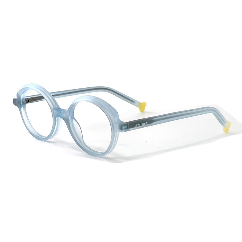 Modelo AD226 Quadro Ótico Clássico de Acetato Redondo para Unisexo, Fabrica OEM personalizada