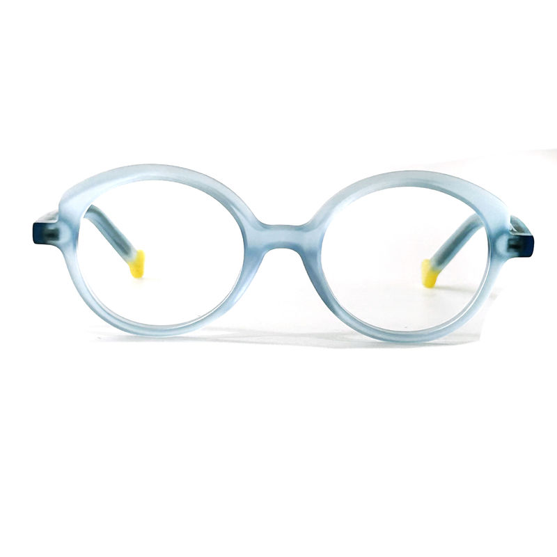 Modelo AD226 Quadro Ótico Clássico de Acetato Redondo para Unisexo, Fabrica OEM personalizada