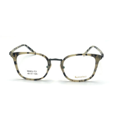 Bom preço BD023 Óculos de mulher elegantes Estruturas metálicas de acetato para todas as ocasiões on-line