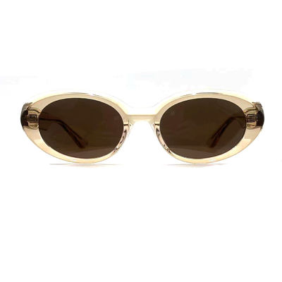 Bom preço Óculos de sol de estrutura de acetato Moda Forma de olho oval e modelo de estilo de estrutura clássica AS075, Óculos de sol Fabrica OEM/ODM on-line