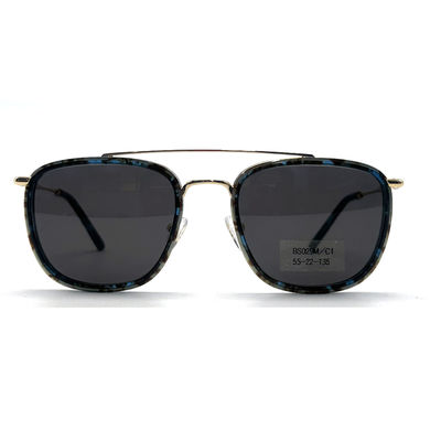Bom preço BS029M Encontre os óculos de sol de metal de acetato perfeitos para suas necessidades de negócios on-line